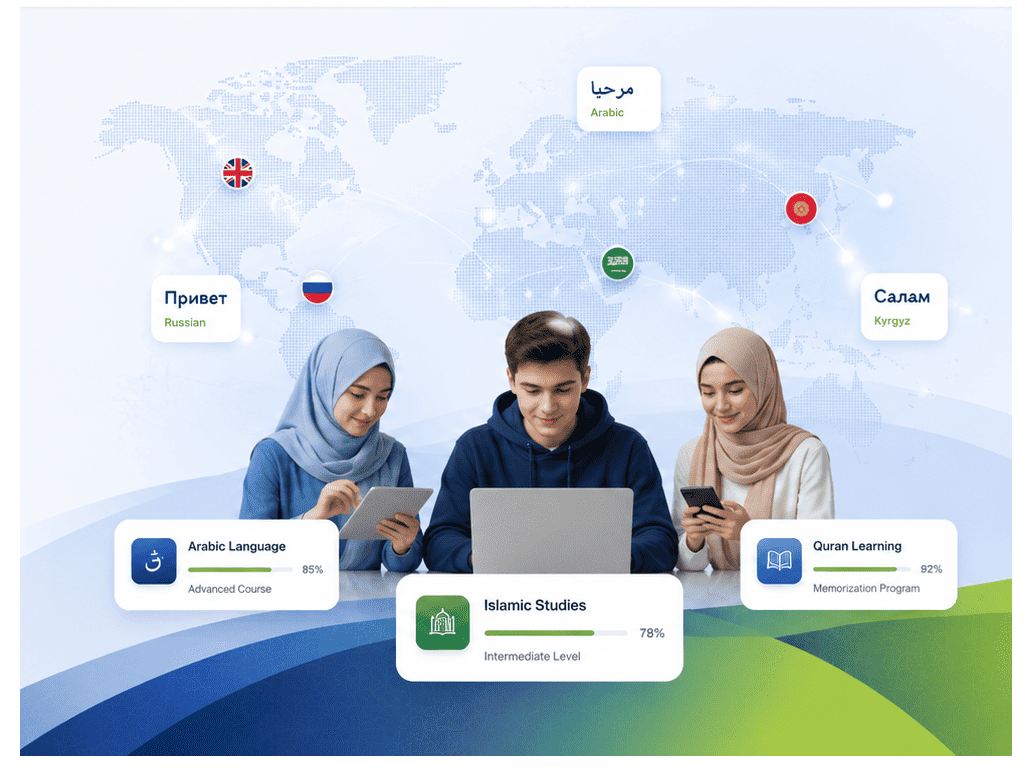 ICO Russia multilingual Arabic and Islamic education platform